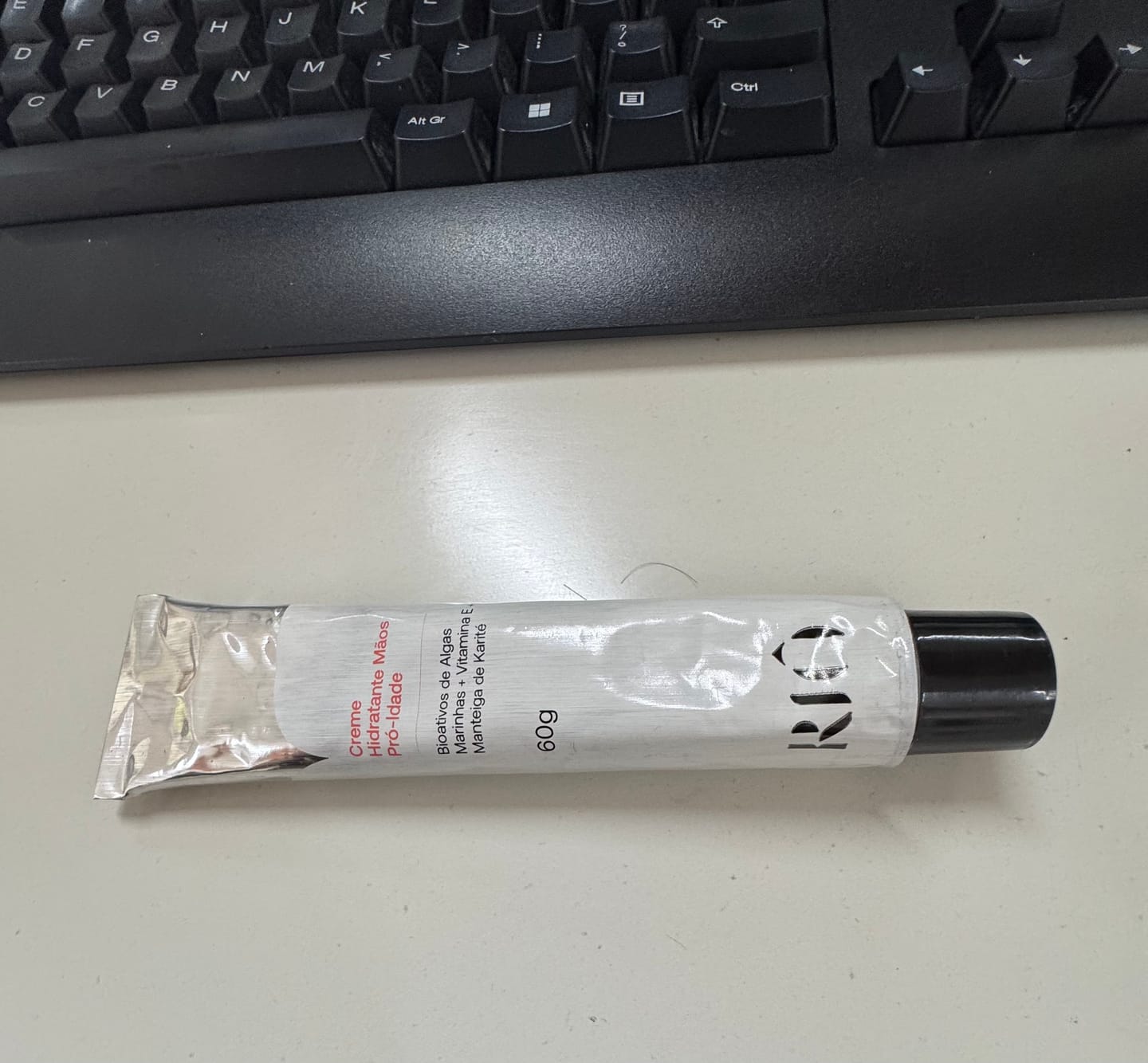 Customer photo review of Creme Hidratante Mãos Pró-Idade