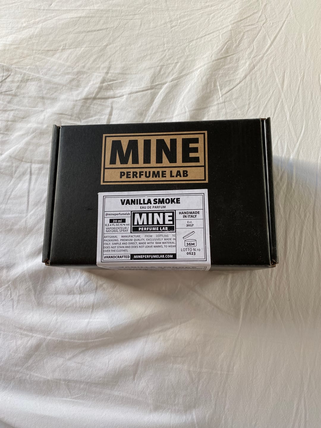 Customer photo review of VANILLA SMOKE