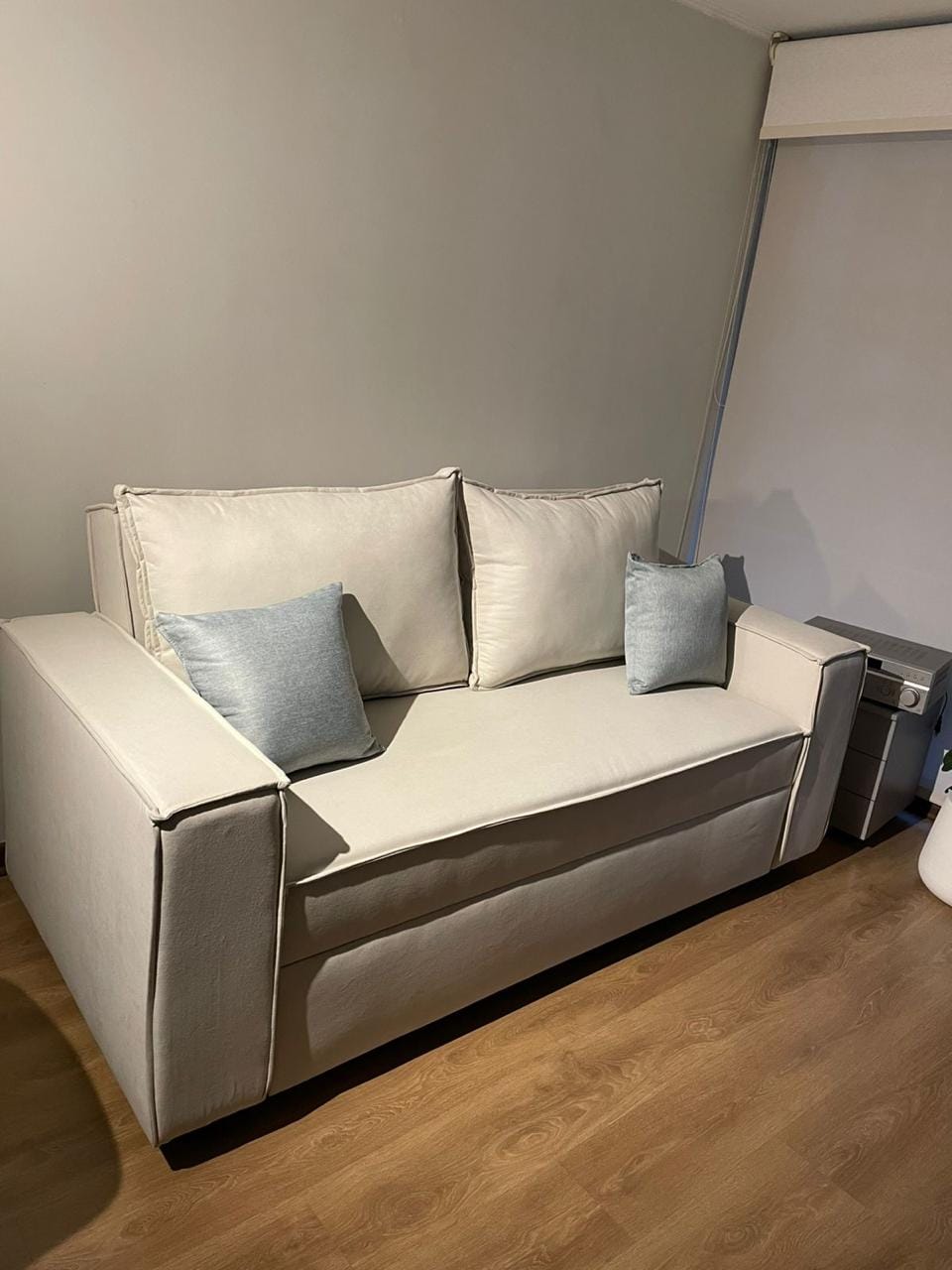 Customer photo review of Sofá Cama Mónaco Cojines Grandes