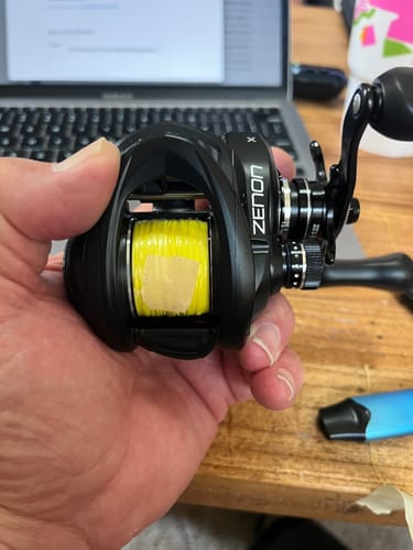 Customer photo review of Abu Garcia Zenon X Low Profile Baitcasting Reel