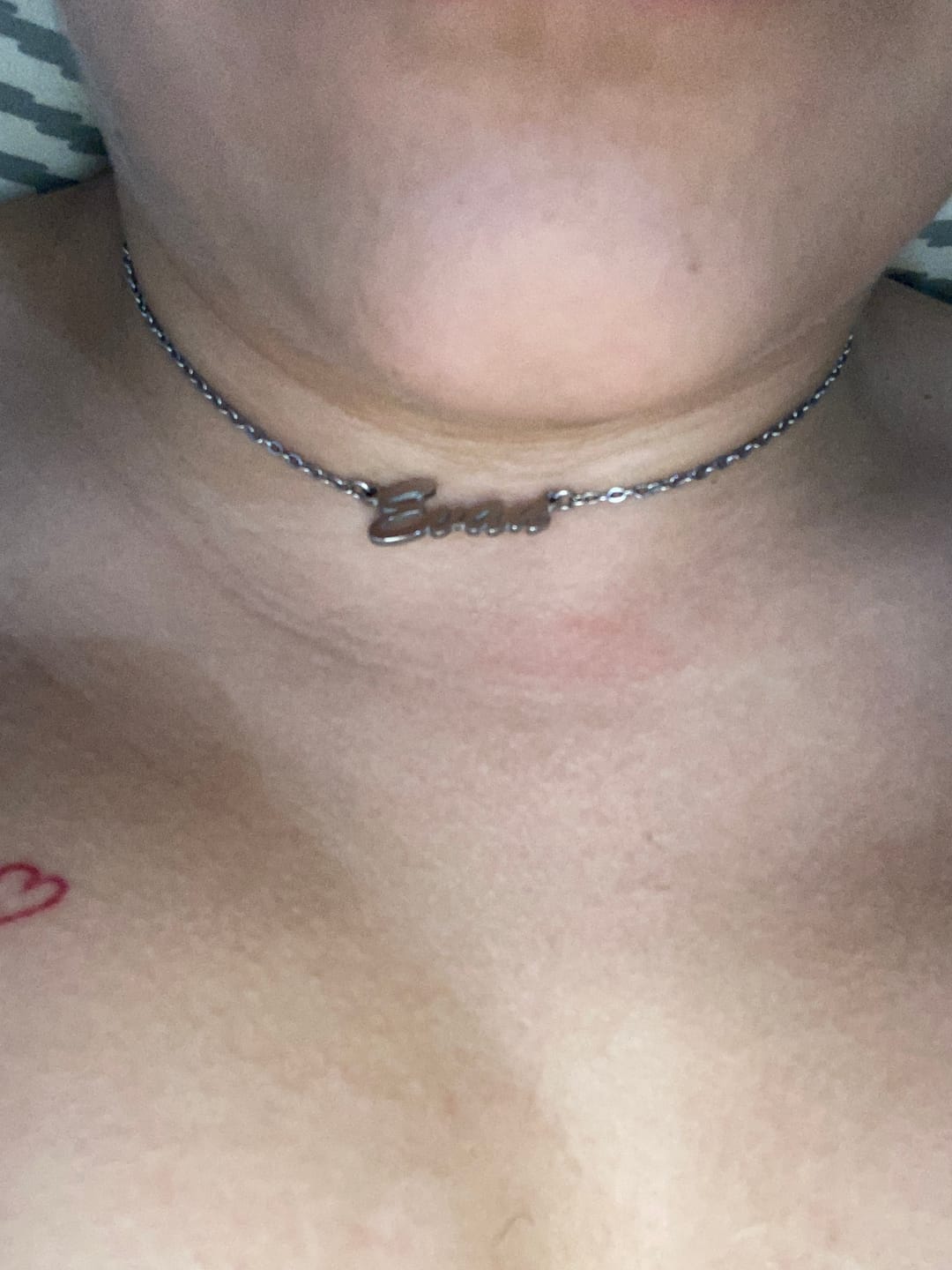 Customer photo review of Personalized Classic Necklace