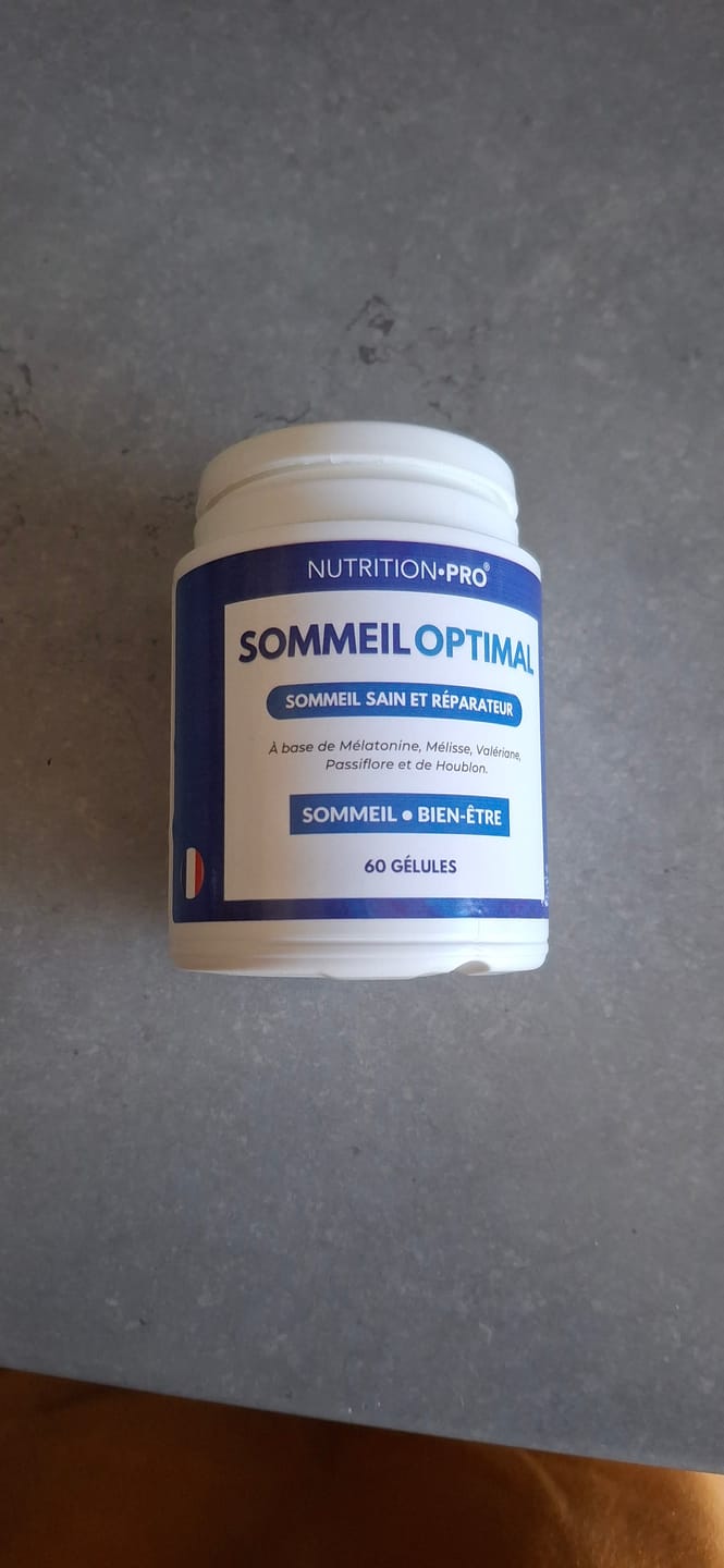 Customer photo review of SOMMEIL OPTIMAL - 60 GÉLULES