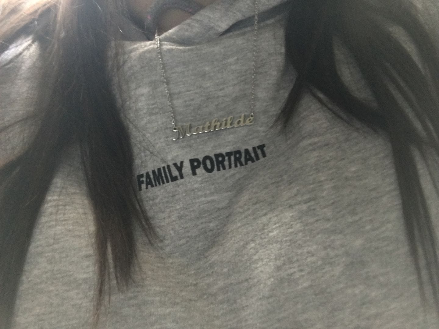 Customer photo review of Personalized Necklace