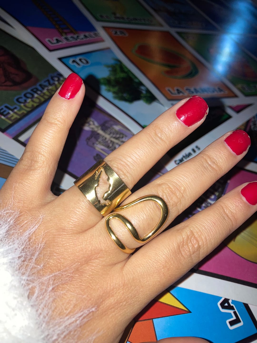 Customer photo review of Anillo México Querido