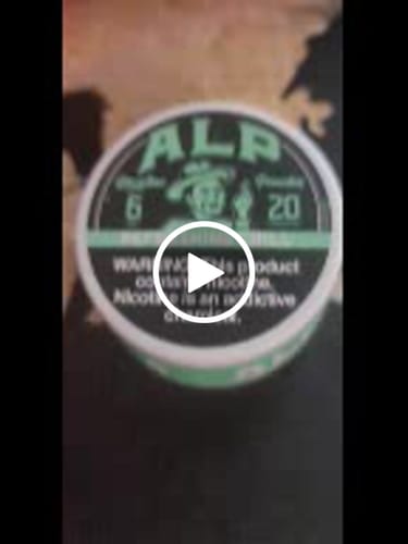 Customer video review of Refreshing Chill Nicotine Pouches