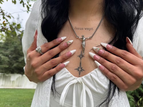 Customer photo review of JESUS CHAIN