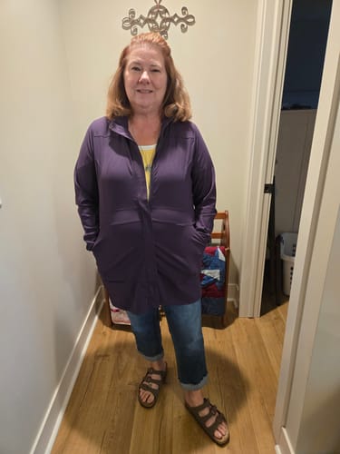 Customer photo review of Madison Long Jacket