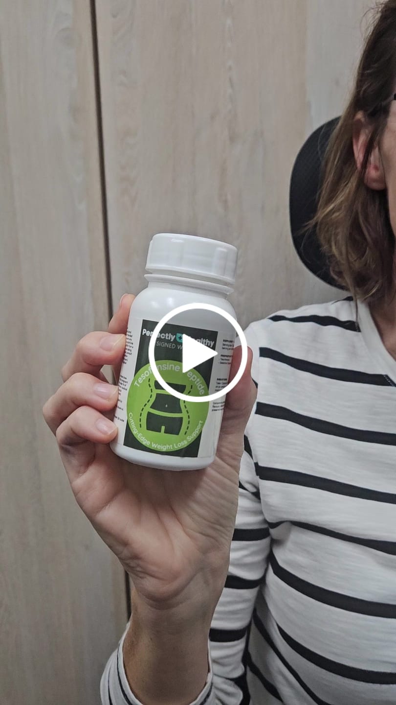Customer video review of Tesofensine Peptide Capsules: Cutting-Edge Weight Loss Support