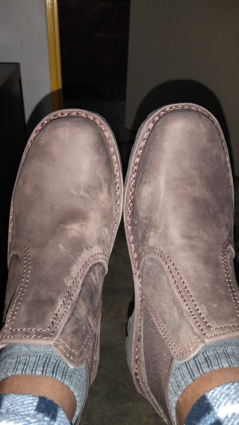 Customer photo review of Chelsea Vellies