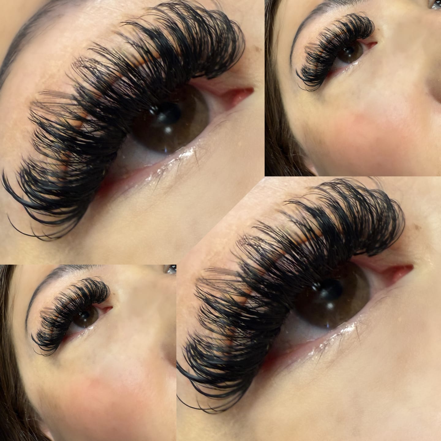 Customer photo review of Premium Eyelash Extensions 0.03mm
