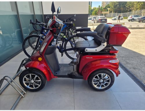 Customer photo review of Scooter Eléctrico TEKUON Faster xtrem IVA Reducido