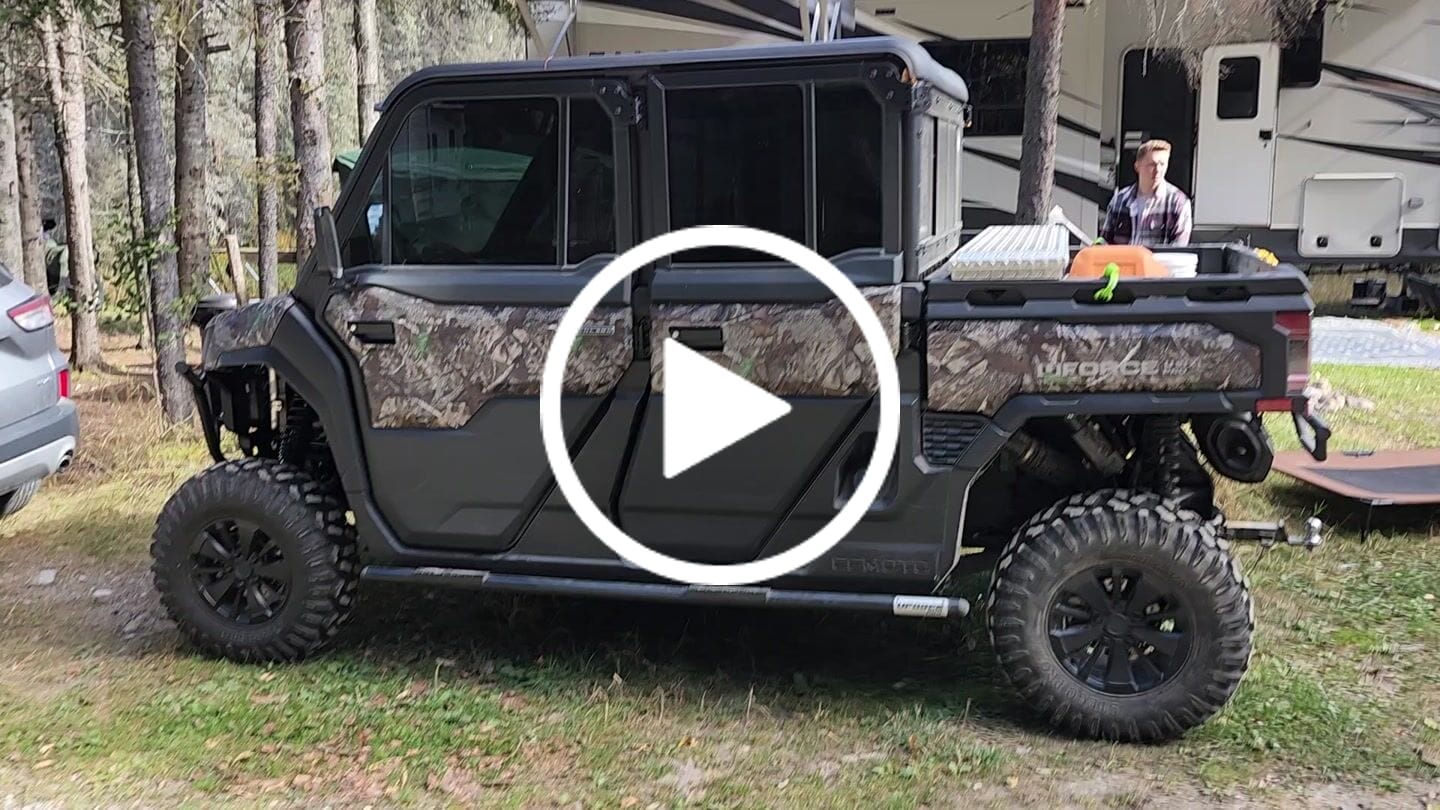 Customer video review of CFMoto UForce U10 PRO — 2.5in Lift Kit