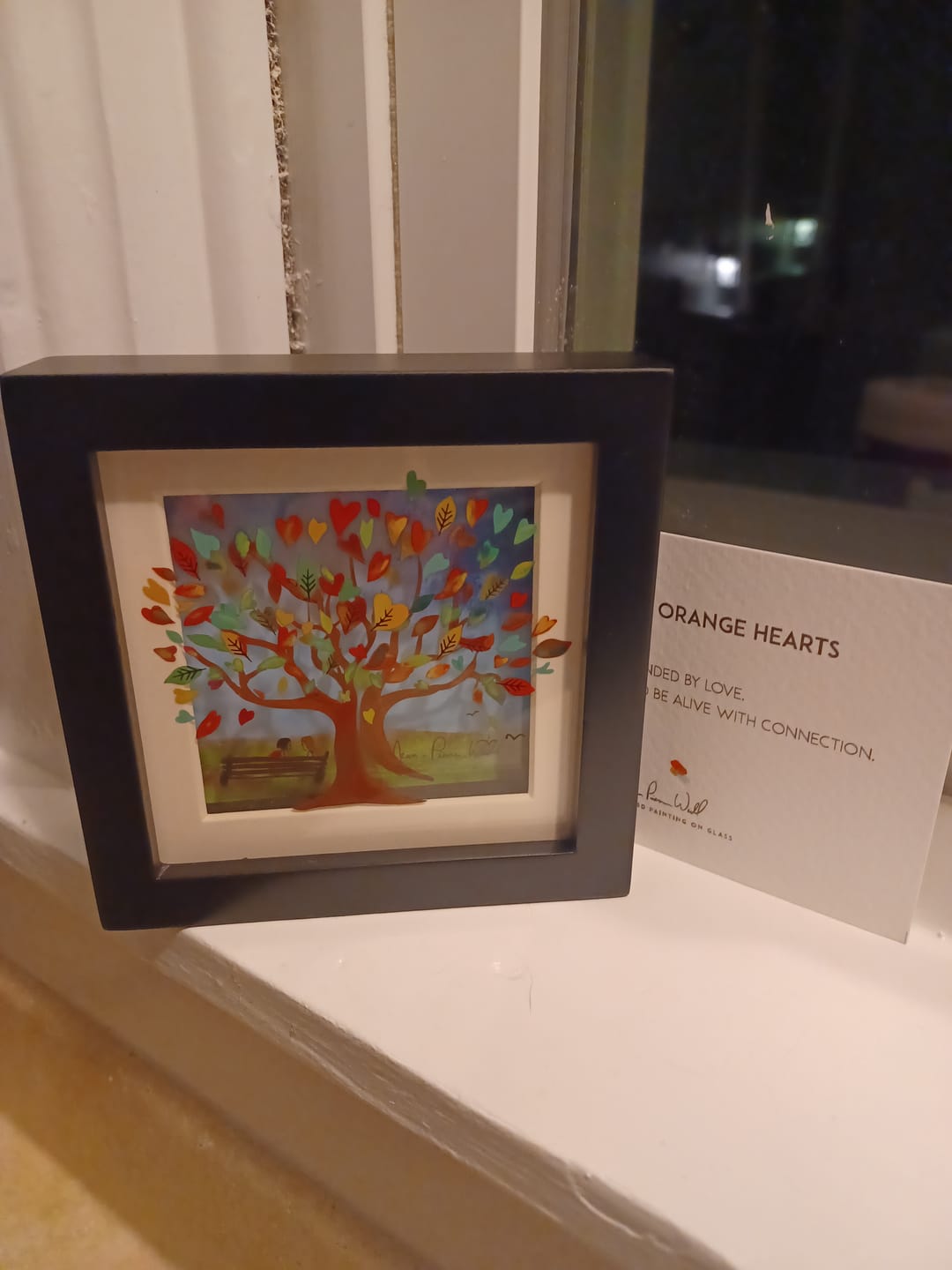 Customer photo review of Tree of Orange Hearts