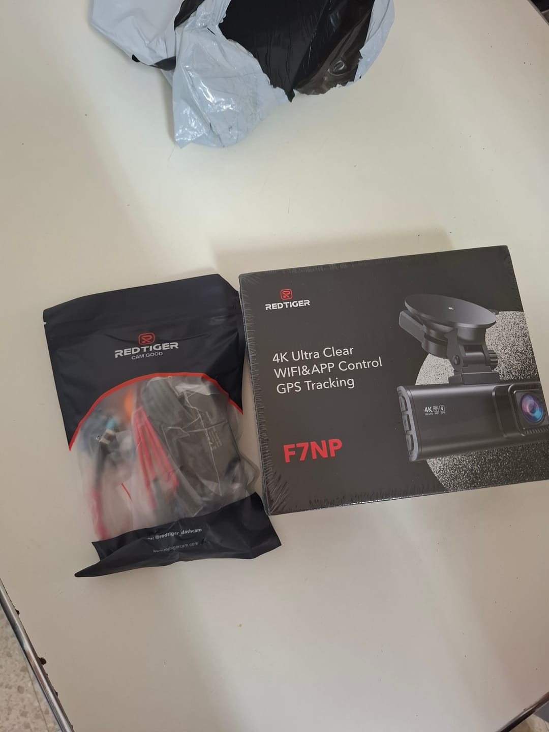 Customer photo review of Redtiger F7NP 4K Front Rear Dash Cam