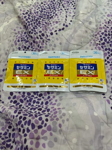 Customer photo review of 三得利 SUNTORY 芝麻明 EX 袋裝 1月份 三袋共3月份