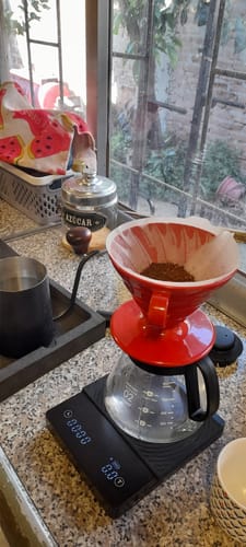 Customer photo review of Jarra decantadora Hario V60 Range Server 600 ml