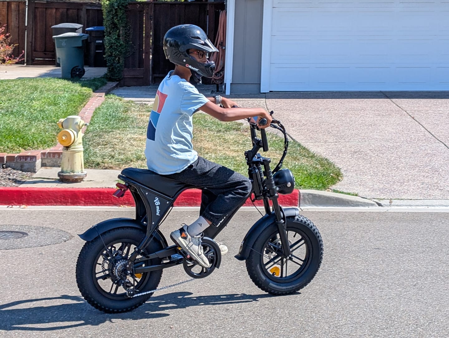 Customer photo review of OUXI V8 Mini Fat Tire Electric Bike