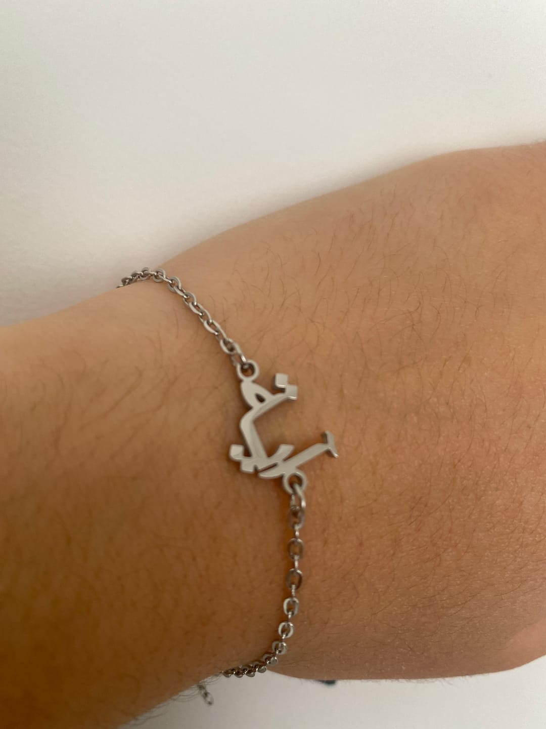 Customer photo review of Personalized Arabic Name Bracelet