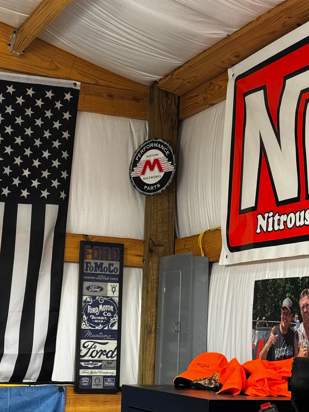 Customer photo review of Motion Raceworks 12" Stamped Metal Sign