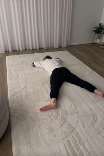 Customer photo review of The Mellow Mat® Cloud Haven 3D (Soft Touch Sensory Tatami Rug)