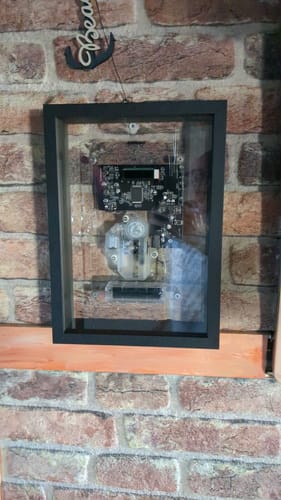 Customer photo review of M1 Music Frame CD Player