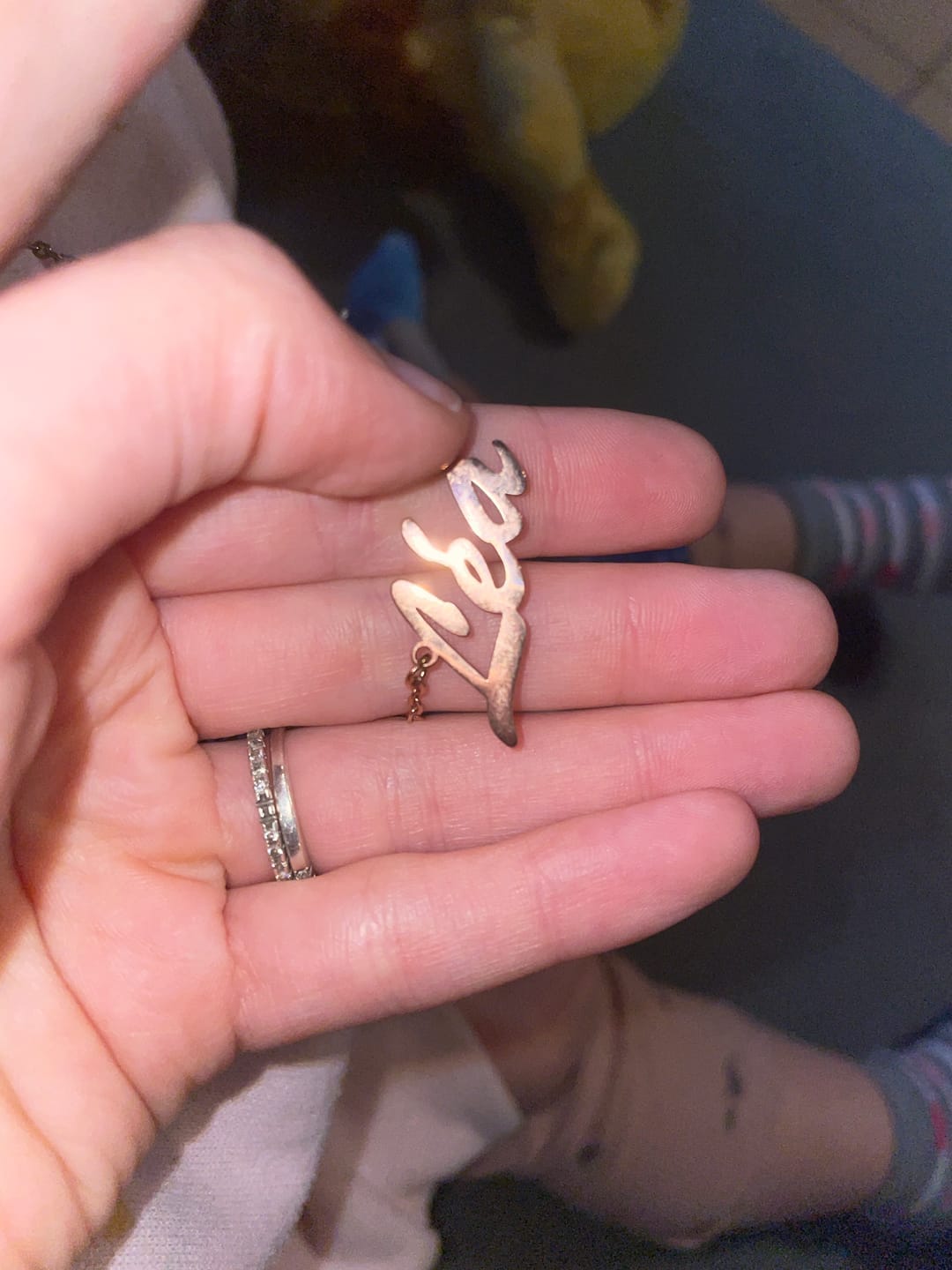Customer photo review of Personalized Classic Necklace