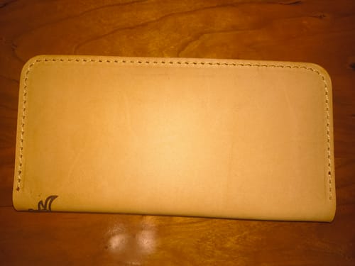 Customer photo review of The Houstonian Long Wallet
