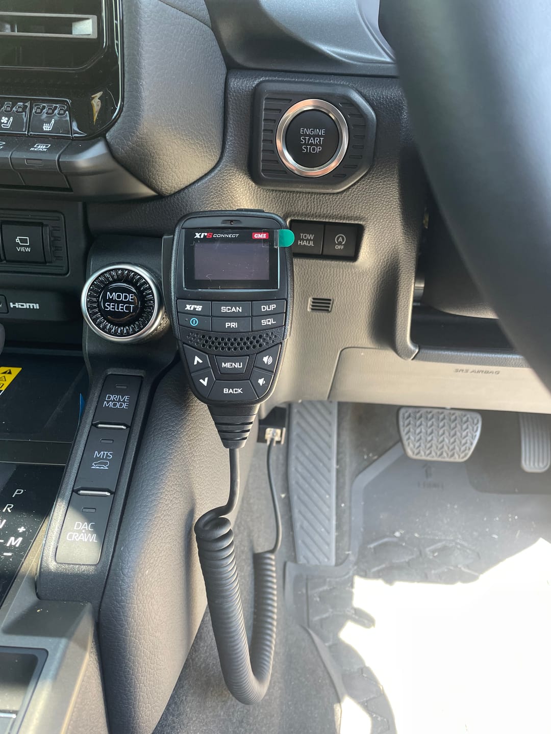 Customer photo review of UHF Handpiece Mount - Prado 250 Series - Dash Mount