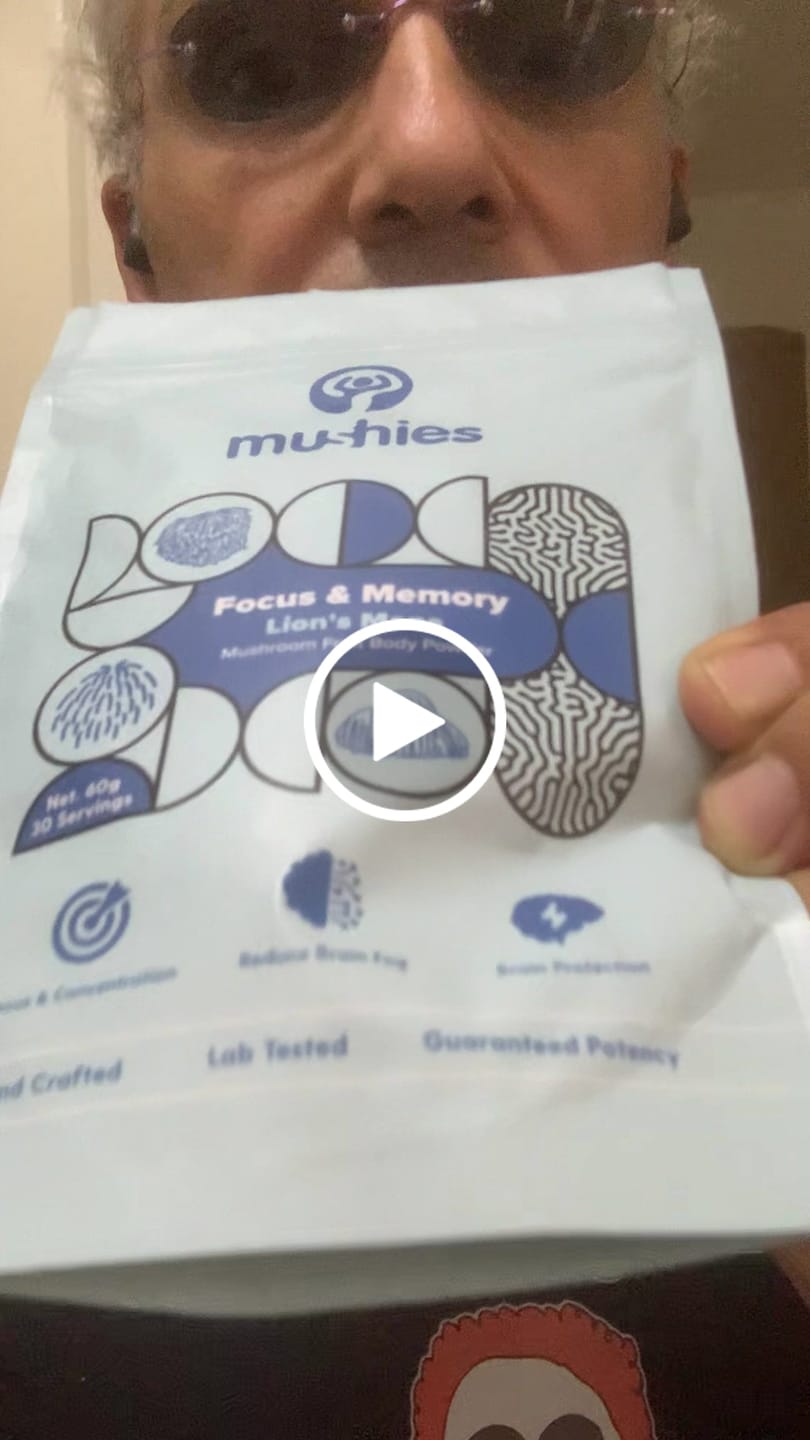 Customer video review of Lions Mane, Focus & Memory