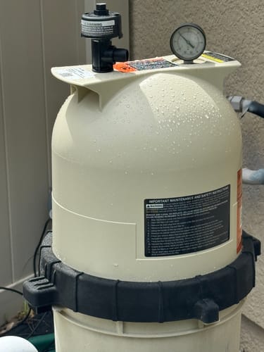 Customer photo review of Pentair clean & clear lid 75/150/200 - 178561