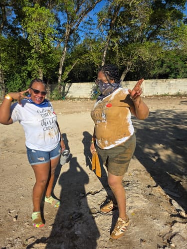 Customer photo review of Dirty Thirty Crew Birthday T-Shirts