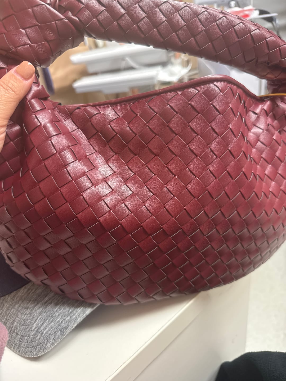 Customer photo review of Woven bag Medium