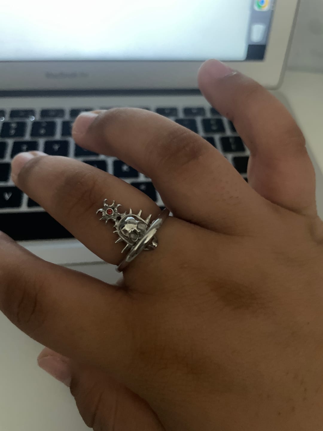 Customer photo review of ORBITUARY RING