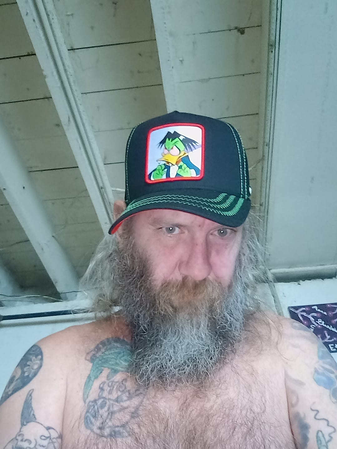Customer photo review of OVERLORD X Count Duckula: Duckula Trucker Cap