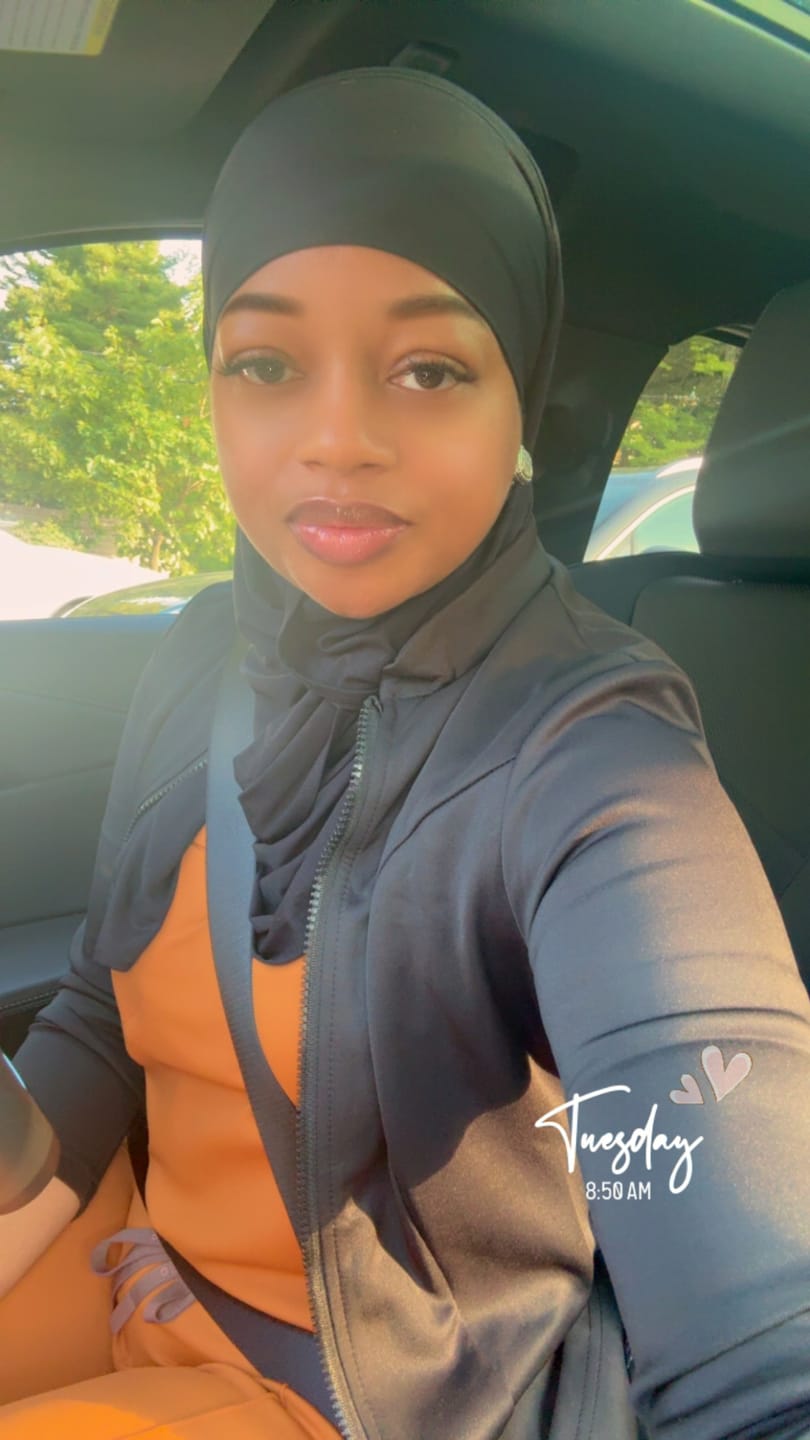 Customer photo review of Jersey Bamboo Multi-Way Hijab