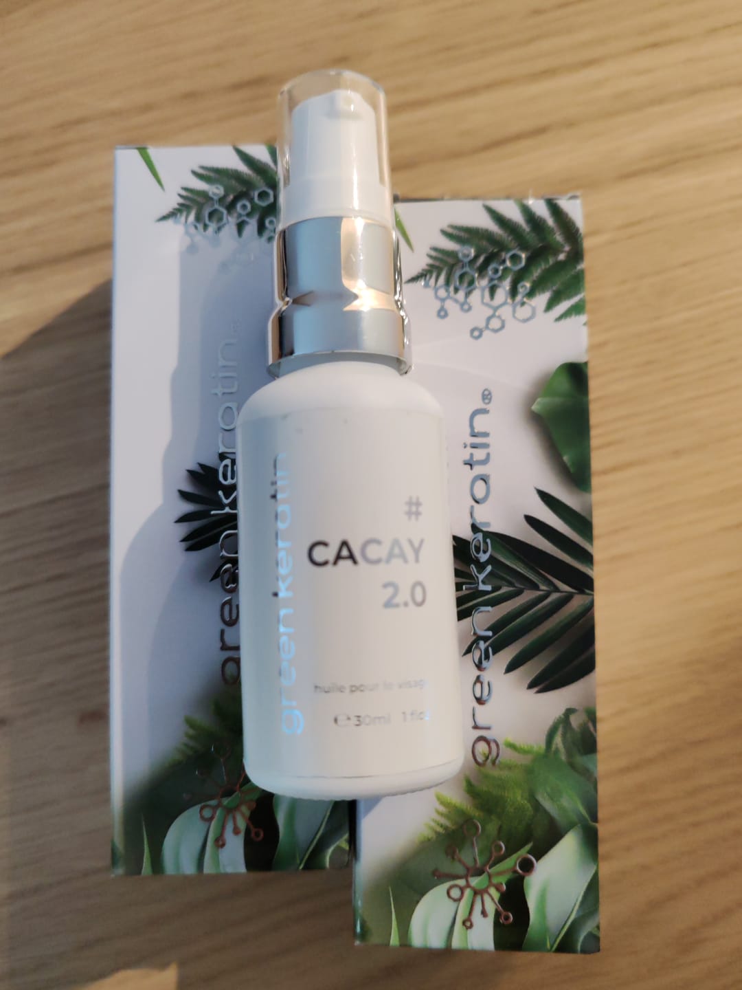 Customer photo review of Cacay 2.0 - Huile pour le Visage #FF