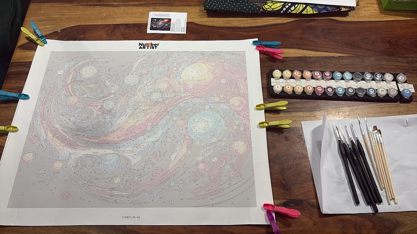 Customer photo review of Universe Abstraction