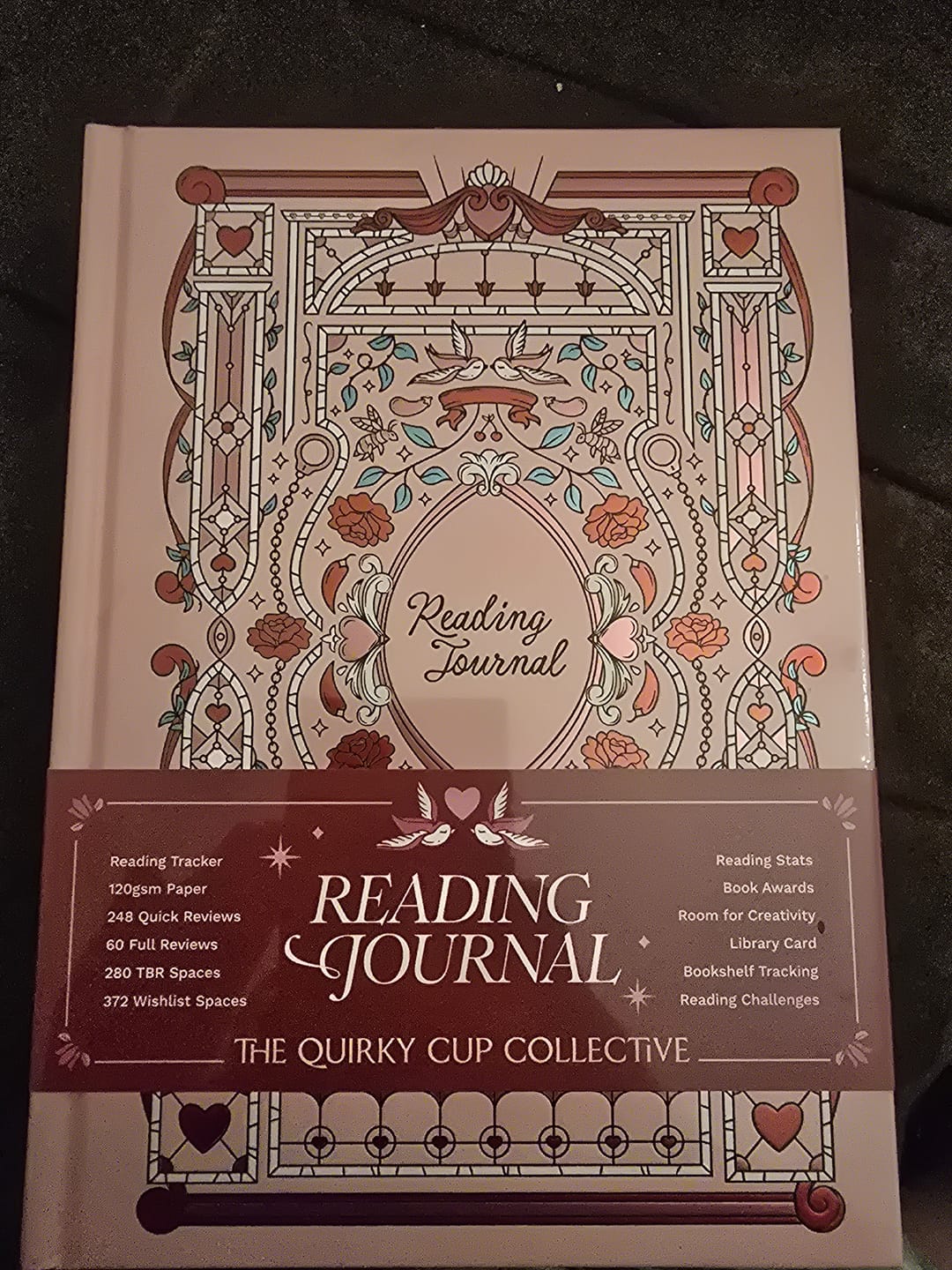 Customer photo review of Reading Journal - Sugar & Spice