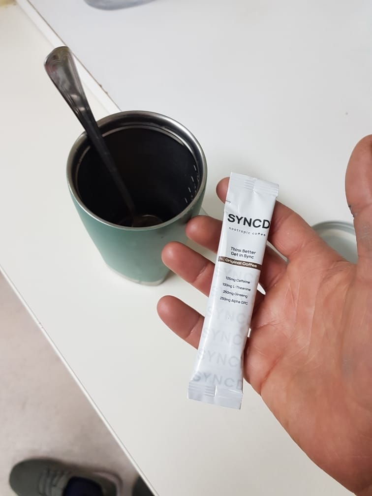 Customer photo review of Focus Performance Coffee