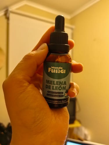 Customer photo review of Gotas de Melena de León - Ultra concentrado