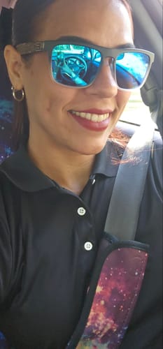 Customer photo review of 100x35 Ice Blue