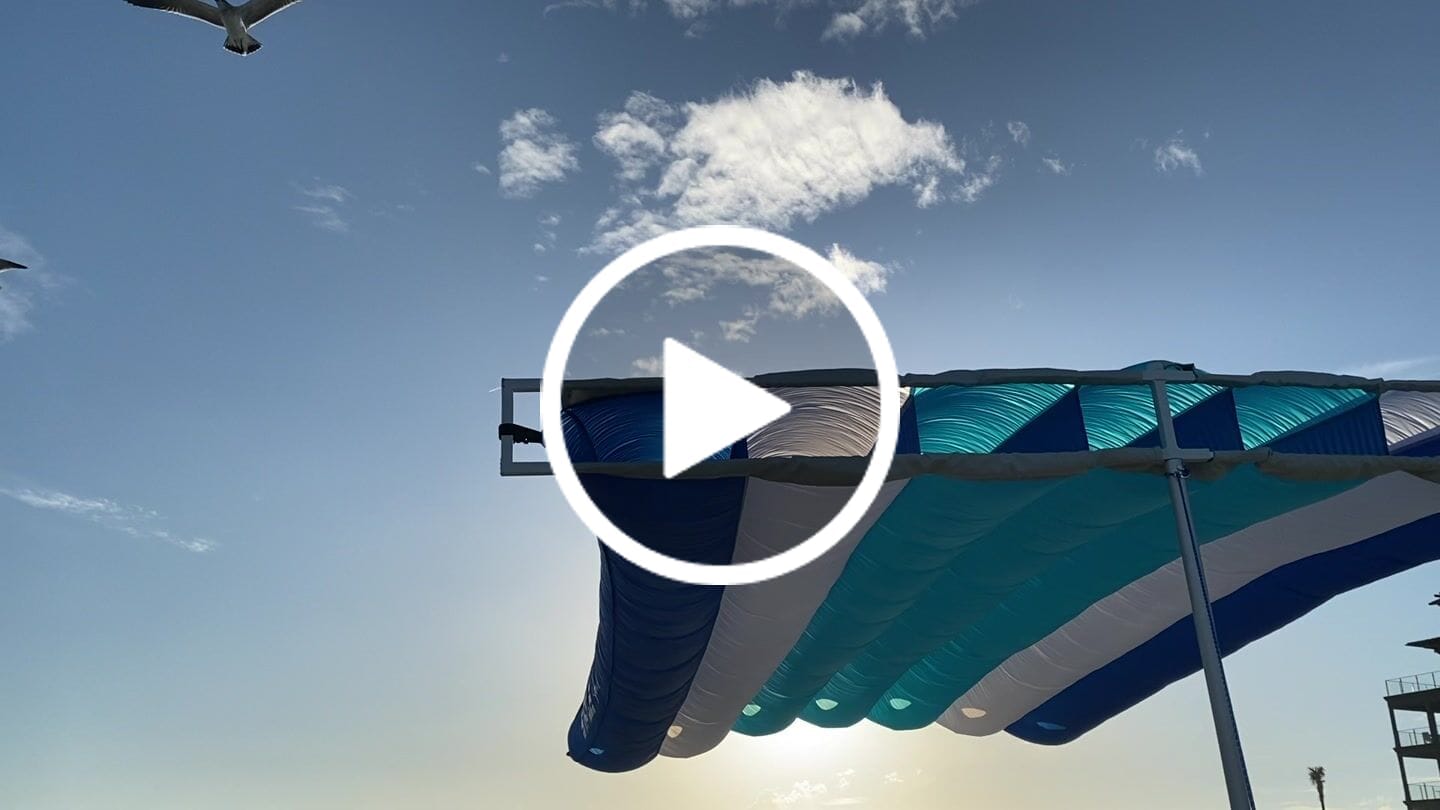 Customer video review of ShadeSock - Wind-Inflating, Silent Beach Shade