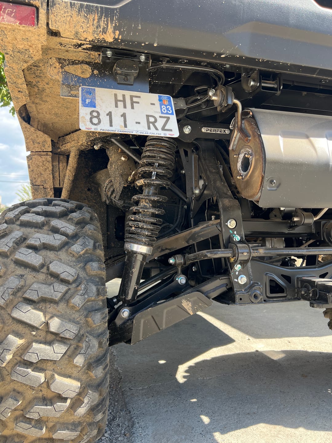 Customer photo review of CFMoto UForce U10 PRO — 2.5in Lift Kit