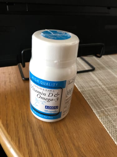 Customer photo review of 高濃度ビタミンD ＆オメガ-3 -Wakasapri for Pro.