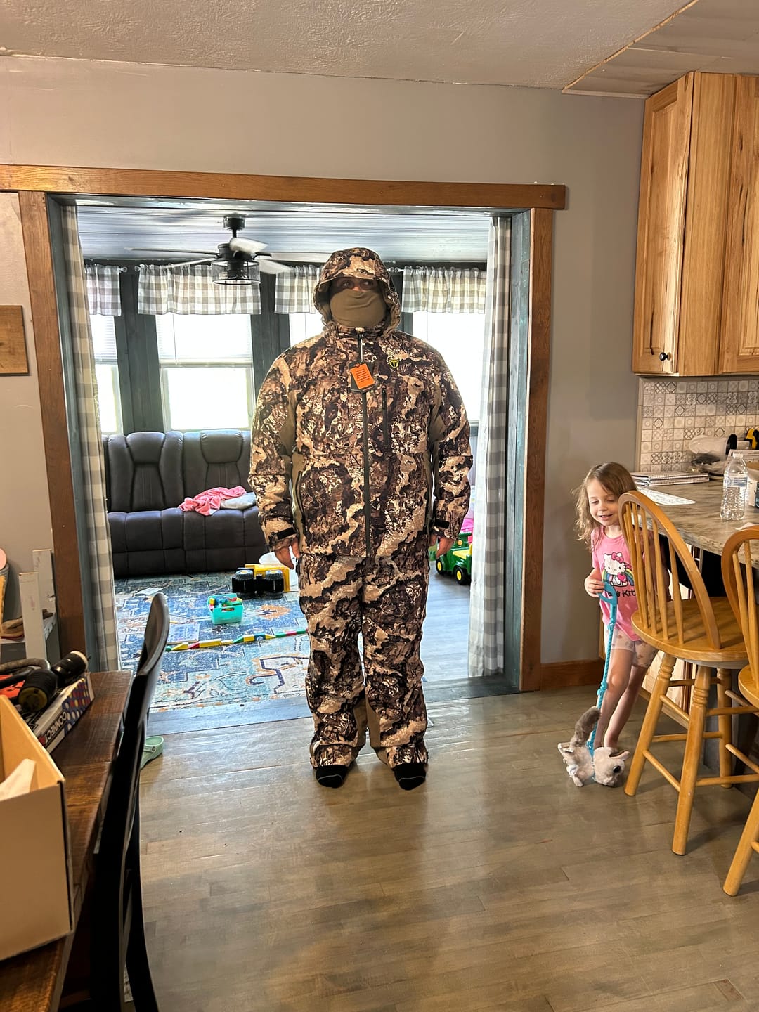Customer photo review of Altus Whitetail Ultra Silent Hunting Suit Men's Water Resistant Hunting Clothes