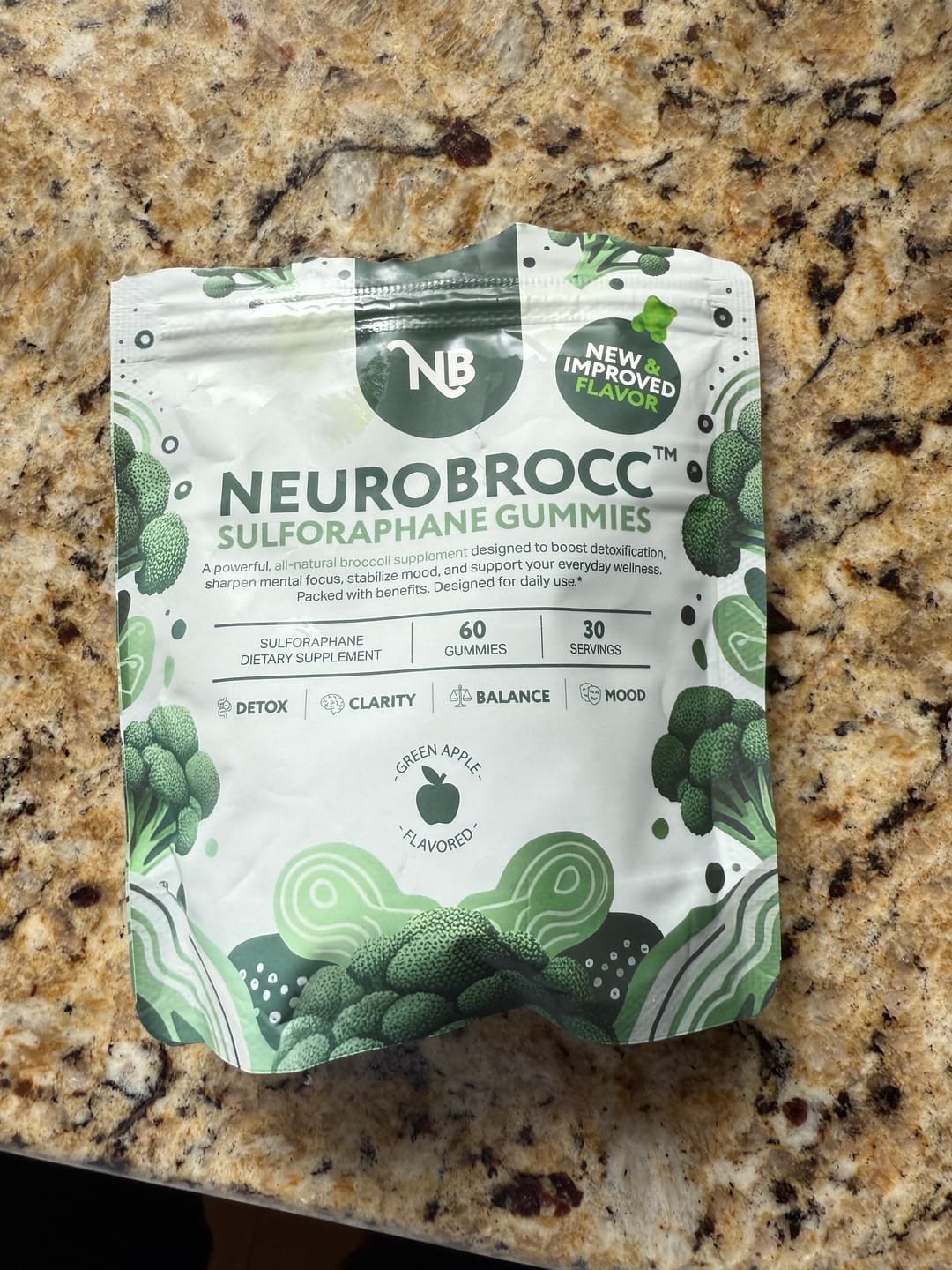 Customer photo review of NeuroBrocc Gummies for Kids