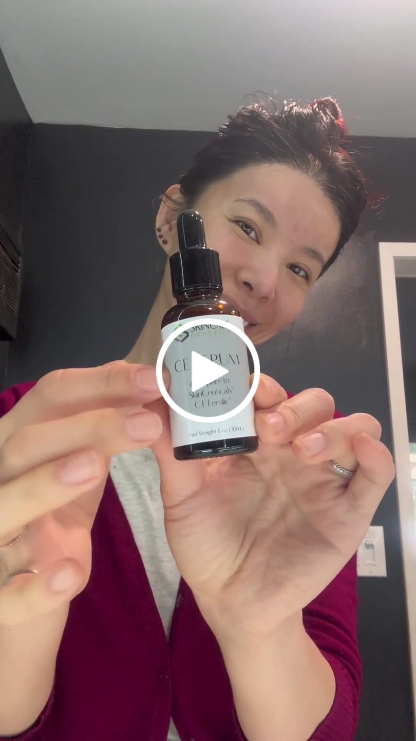 Customer video review of CE SERUM | COMPLEXION BRIGHTENING