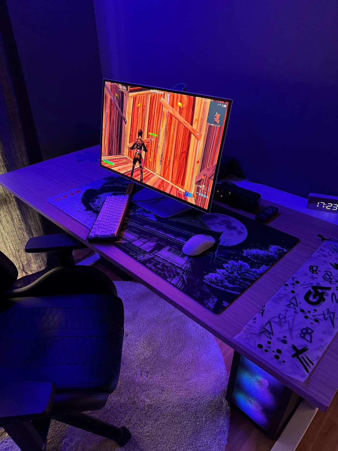Customer photo review of Dragon Mousepad