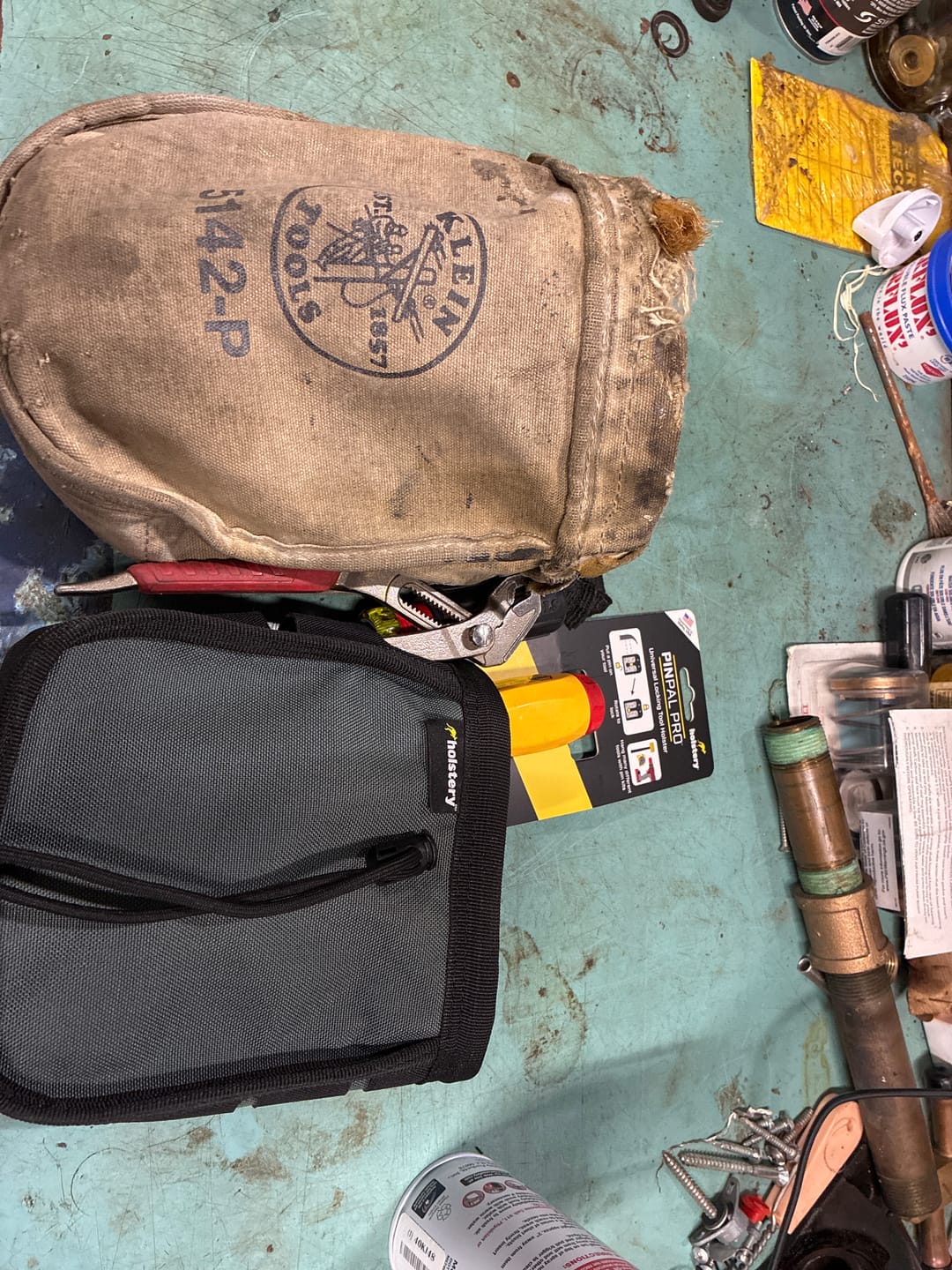 Customer photo review of Joey Pouch Pro | Clip-On Tool & Hardware Pouch