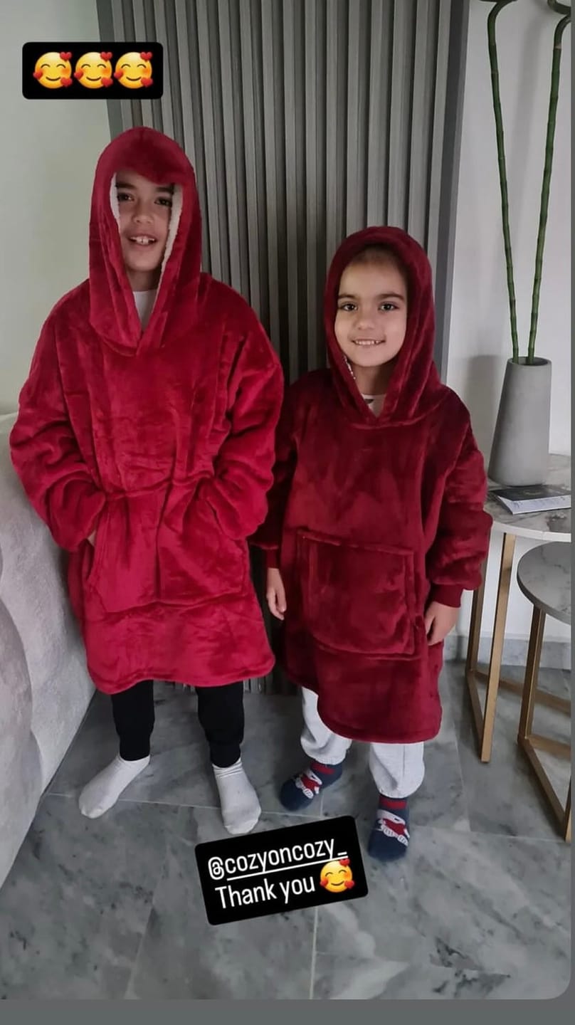 Customer photo review of CozyOnCozy Hoodie 2.0